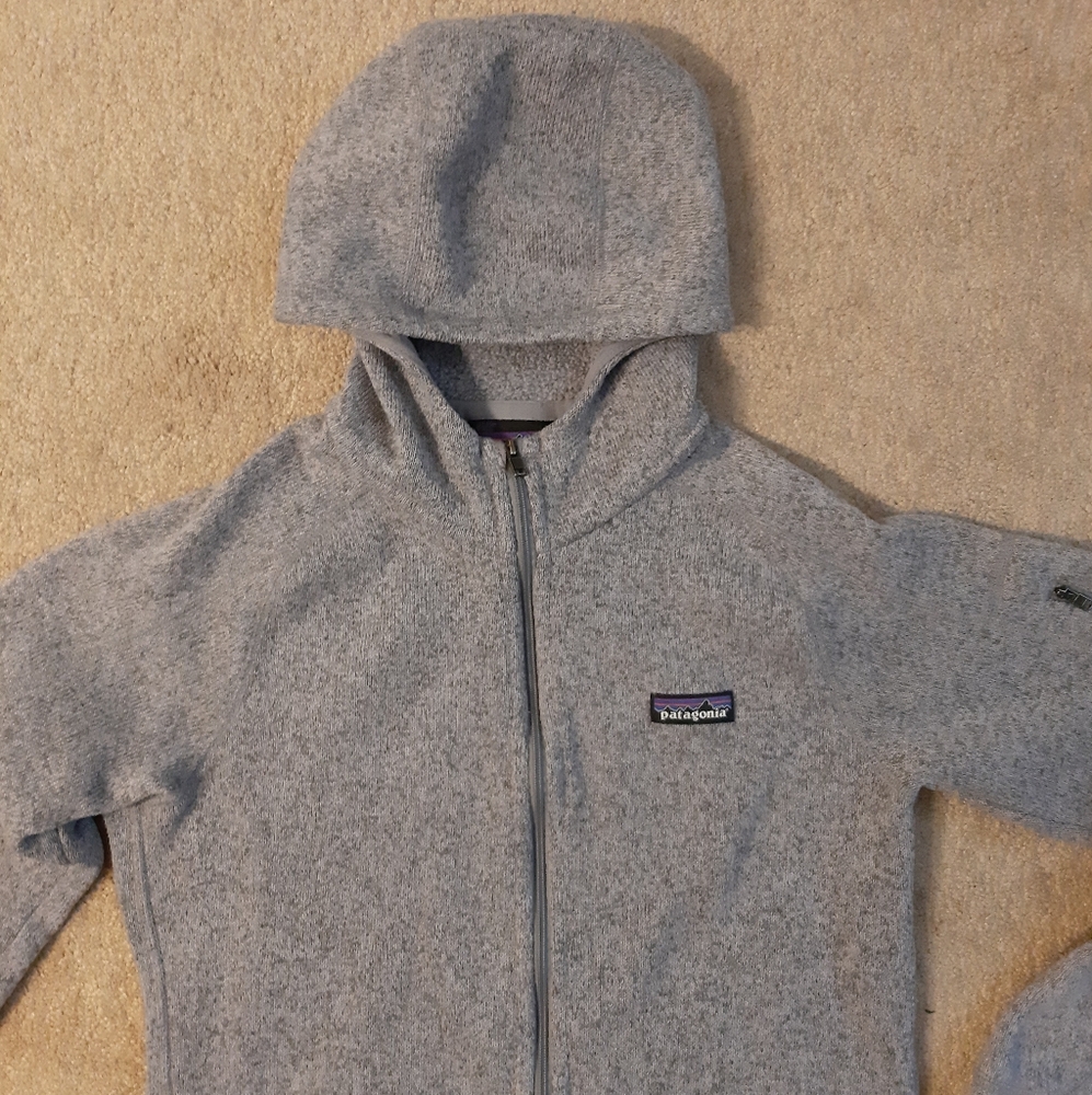 Patagonia Women's Better Sweater Hooded Hoody Full Zip Purple - Picture 2 of 11